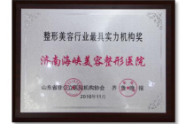 《齐鲁晚报》最具实力机构奖
